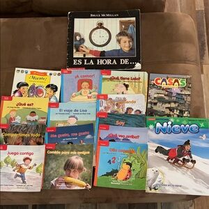 15 Spanish Easy Readers Children's Storybook Set